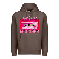 Coffee make a mixtape cassette Premium Hoodie - NancyCooperArtShop