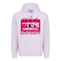 Lilac make a mixtape cassette Premium Hoodie - NancyCooperArtShop