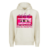 Oatmeal Heather make a mixtape cassette Premium Hoodie - NancyCooperArtShop