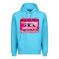 Ocean Blue make a mixtape cassette Premium Hoodie - NancyCooperArtShop