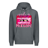 Rock make a mixtape cassette Premium Hoodie - NancyCooperArtShop