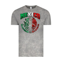 Cloud Rock mexico coat of arms Vintage Tee - Zillion Design Studio