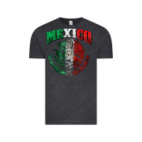 Vintage Black mexico coat of arms Vintage Tee - Zillion Design Studio