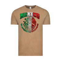 Vintage Coffee mexico coat of arms Vintage Tee - Zillion Design Studio