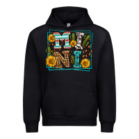 Black western leopard mini Urban Hoodie - LillyAllenDesigns