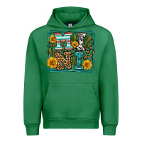 Emerald western leopard mini Urban Hoodie - LillyAllenDesigns