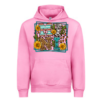 Fuchsia Pink western leopard mini Urban Hoodie - LillyAllenDesigns