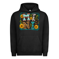 Pigment Black western leopard mini Urban Hoodie - LillyAllenDesigns