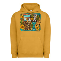 Pigment Peanut Butter western leopard mini Urban Hoodie - LillyAllenDesigns