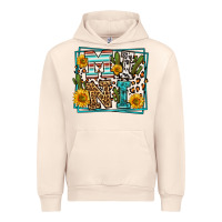 Sandshell western leopard mini Urban Hoodie - LillyAllenDesigns