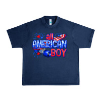 Navy all american boy billie wilder Urban Heavy Tee - texasbilliewilder