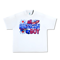 White all american boy billie wilder Urban Heavy Tee - texasbilliewilder