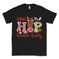 Black One hip lunch lady Classic Tee - Neo Western