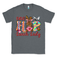 Charcoal Heather One hip lunch lady Classic Tee - Neo Western