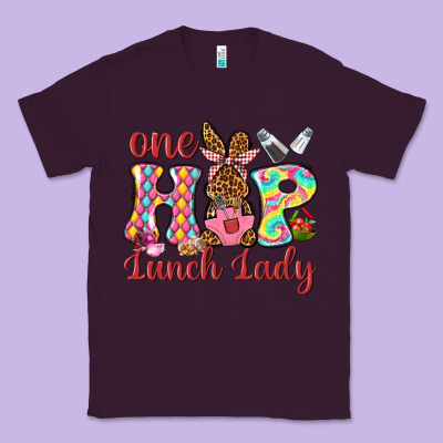 One Hip Lunch Lady Classic Tee Designed By Neo Western