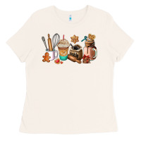 Bone cookie coffee cup Ladies Tee - AdoDesignShop
