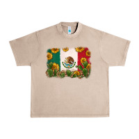 French Oak mexican flag Urban Heavy Tee - Zillion Design Studio