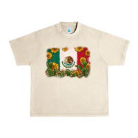 Sandshell mexican flag Urban Heavy Tee - Zillion Design Studio