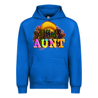 Cobalt softball aunt Urban Hoodie - LillyAllenDesigns