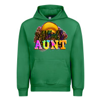 Emerald softball aunt Urban Hoodie - LillyAllenDesigns