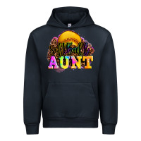 Navy softball aunt Urban Hoodie - LillyAllenDesigns