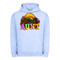 Pigment Grape Ice softball aunt Urban Hoodie - LillyAllenDesigns