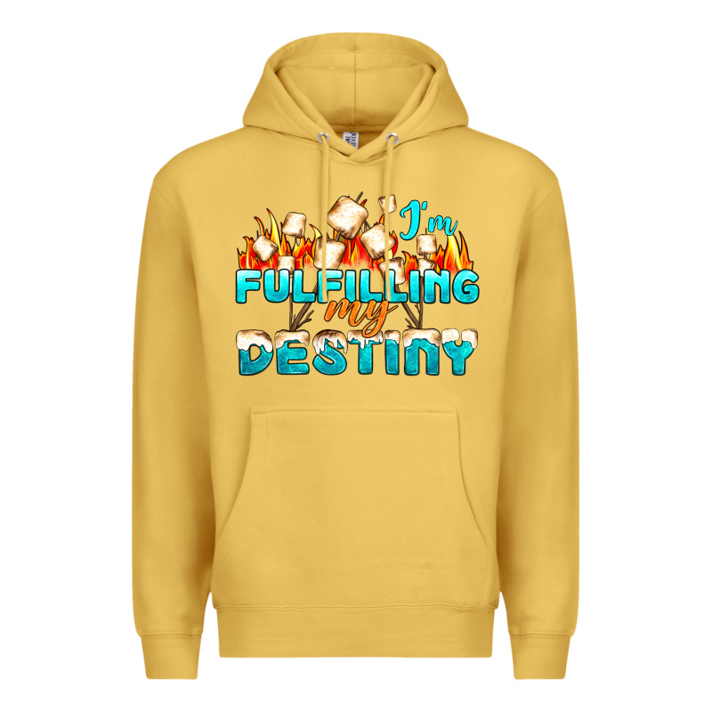 Camp Im Fulfilling My Destiny Premium Hoodie by NancyCooperArtShop | Teevron