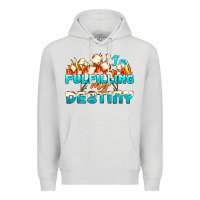 Dove Grey camp im fulfilling my destiny Premium Hoodie - NancyCooperArtShop