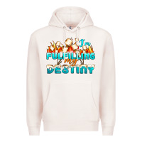 Pale Pink camp im fulfilling my destiny Premium Hoodie - NancyCooperArtShop