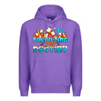 Purple camp im fulfilling my destiny Premium Hoodie - NancyCooperArtShop