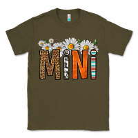 Army Green western daisies mini Classic Tee - HRA Design Shop