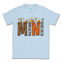 Dusty Blue western daisies mini Classic Tee - HRA Design Shop