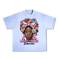 Grape Ice breast cancer warrior black woman Urban Heavy Tee - BarkalooDesign