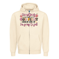 Sometimes I Just Have To Let God Fix It Zipper Hoodie | Teevron