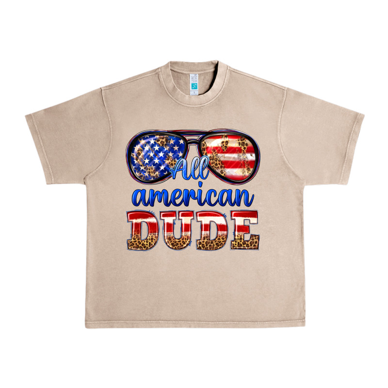 All American Dude Urban Heavy Tee by texasbilliewilder | Teevron