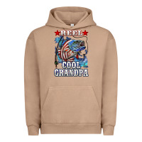 Pigment Burro reel cool grandpa american flag bass Urban Hoodie - LillyAllenDesigns