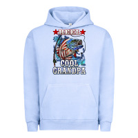 Pigment Grape Ice reel cool grandpa american flag bass Urban Hoodie - LillyAllenDesigns