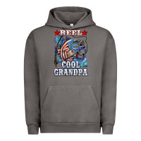 Pigment Tornado reel cool grandpa american flag bass Urban Hoodie - LillyAllenDesigns