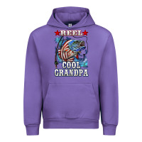 Tulip reel cool grandpa american flag bass Urban Hoodie - LillyAllenDesigns