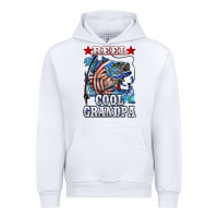 White reel cool grandpa american flag bass Urban Hoodie - LillyAllenDesigns