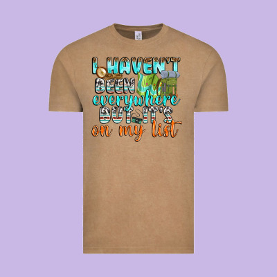 Vintage Tee i havent been everywhere but its on my list