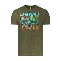 Vintage Olive i havent been everywhere but its on my list Vintage Tee - texasbilliewilder