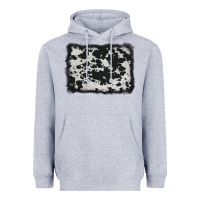 Heather Grey cowhide background Heavyweight Hoodie - AdoDesignShop