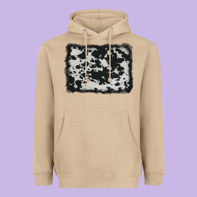 Cowhide Background Heavyweight Hoodie Designed By Adodesignshop