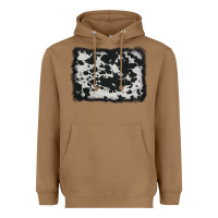 Toasted Coconut cowhide background Heavyweight Hoodie - AdoDesignShop
