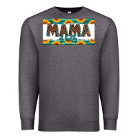 Charcoal Heather mama of both license plate Premium Sweatshirt - Jasminsmagicworld
