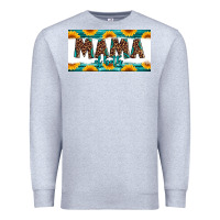 Heather Grey mama of both license plate Premium Sweatshirt - Jasminsmagicworld