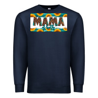 Navy mama of both license plate Premium Sweatshirt - Jasminsmagicworld