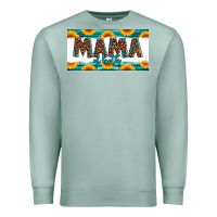 Seafoam mama of both license plate Premium Sweatshirt - Jasminsmagicworld