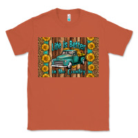 Copper life is better in the country skinny metal can holder Classic Tee - HRA Design Shop